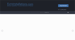 Desktop Screenshot of euroinstallations.com